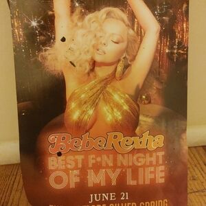 Bebe Rexha Concert Poster